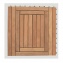 Dalle en teck ( G ) 60x60