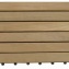 Dalle en teck rectangulaire (F) 30x60